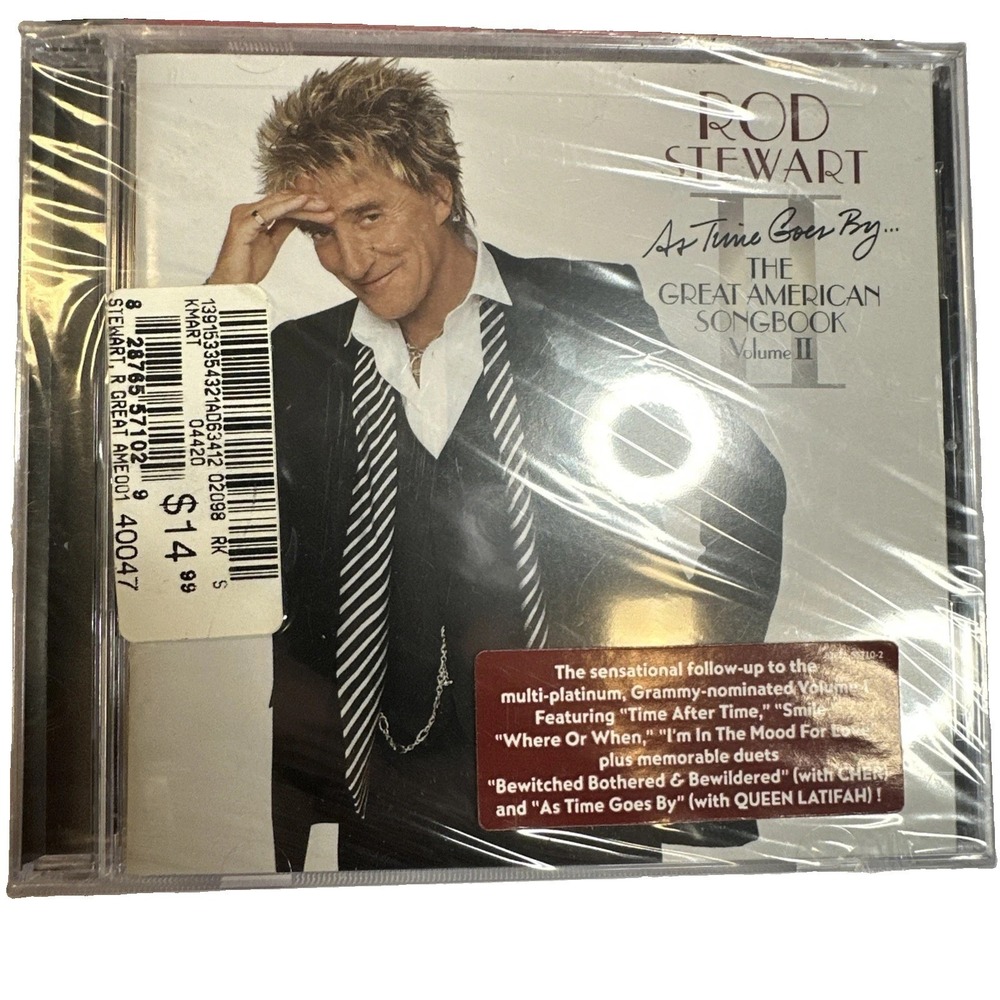 ROD STEWART • As Time Goes By … The Great American Songbook Volume II New Promo